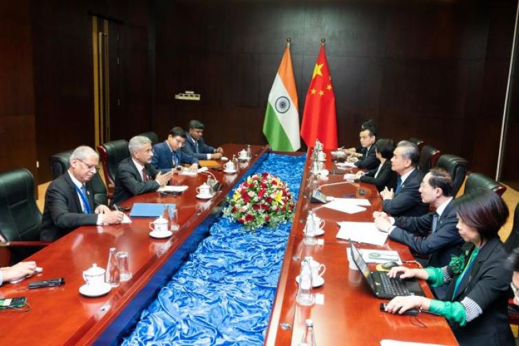 EAM Jaishankar, China's FM Wang Yi meet in Vientiane, Lao PDR on the sidelines of ASEAN, LAC issue dominate talks